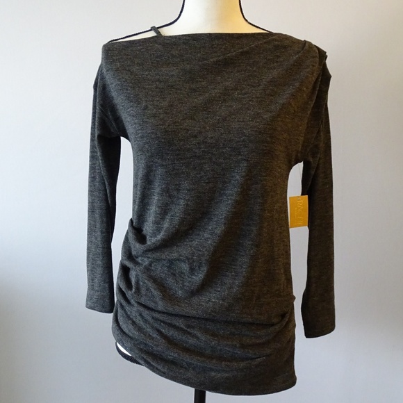 RACHEL Rachel Roy Sweaters - Rachel Roy Heather Grey Sweater Top NWT